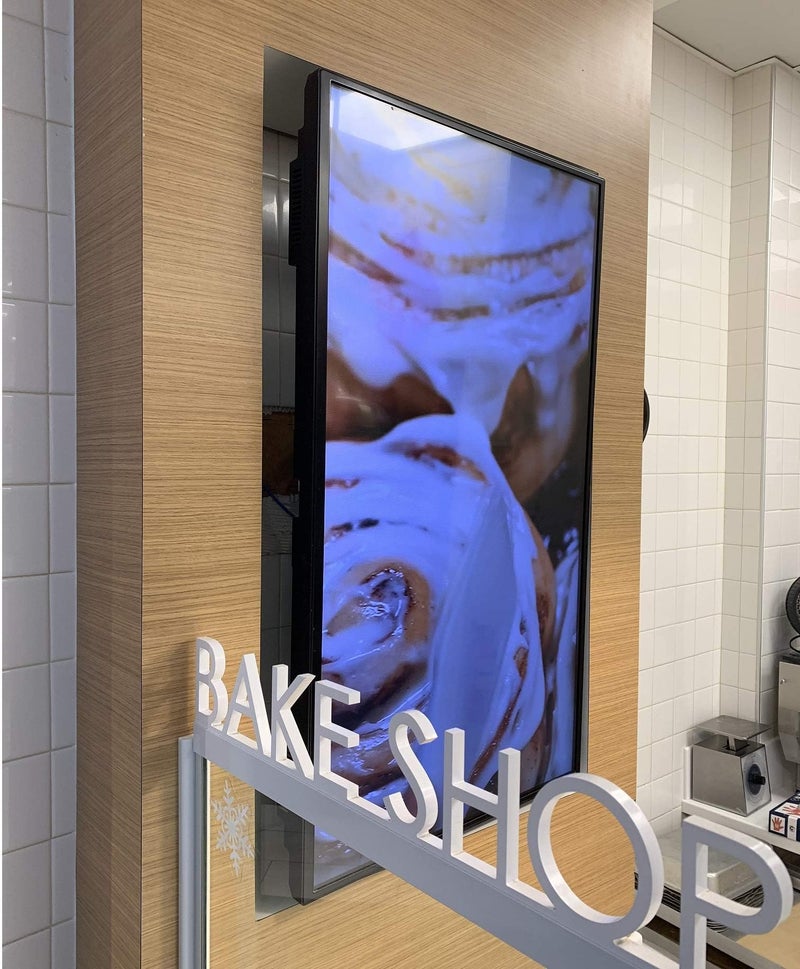 Mount Plus MP-P42-64AT Tilt Vertical Portrait TV Wall Mount | Vertical-Orientation Menu Wall Board Mount | Anti-Theft Locking | Fits Most 37" to 75" TVs (VESA 400x600) (37 to 75 TILT) - Image 2